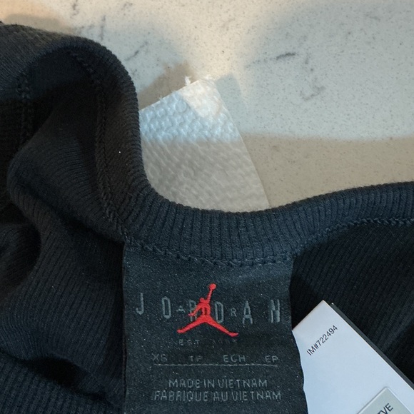 Jordan Women's Black Tight Fit Dress Sz XS  NWT - Picture 5 of 7